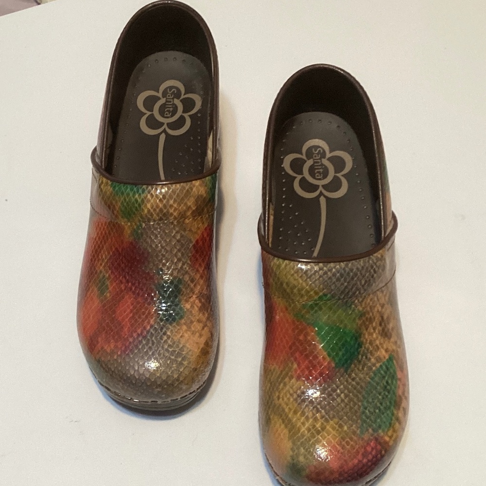 SANITA Danish Clogs Size 40 US 9-9.5 NURSE, WAITRESS Shoes 👞